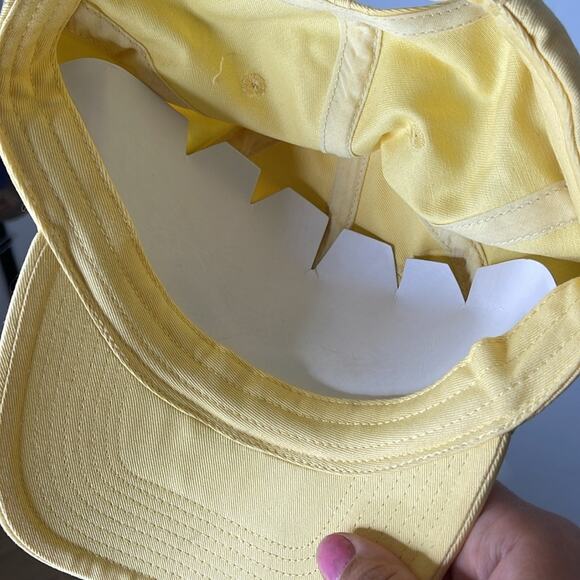 Maine Nubble Light Yellow Embroidered Adjustable Baseball Cap Hat NWOT - Picture 4 of 4